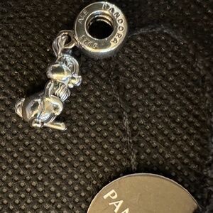 Pandora Disney Bambi Thumper Bunny Rabbit Charm Retired
